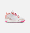 Air Jordan 3 Retro Spring Flowers Grade School - Pearl Pink/Pink Bloom/Pink Glow/Hyper Orange