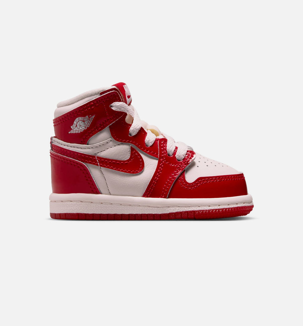 Air Jordan 1 Retro High OG Nails & Grails Infant/Toddler - University Red/Metallic Silver