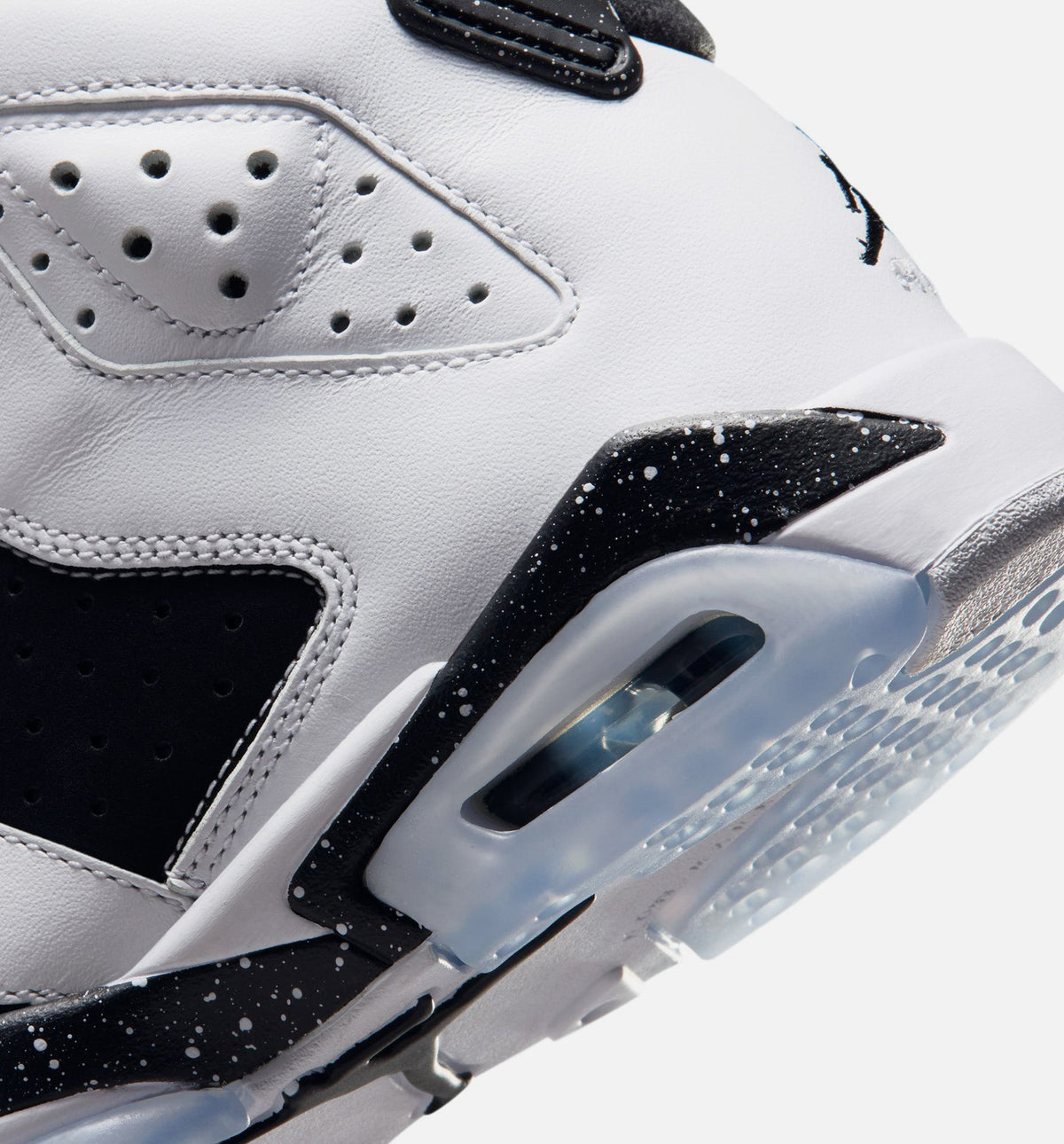 Air Jordan 6 Retro Black and White Grade School - Black/White