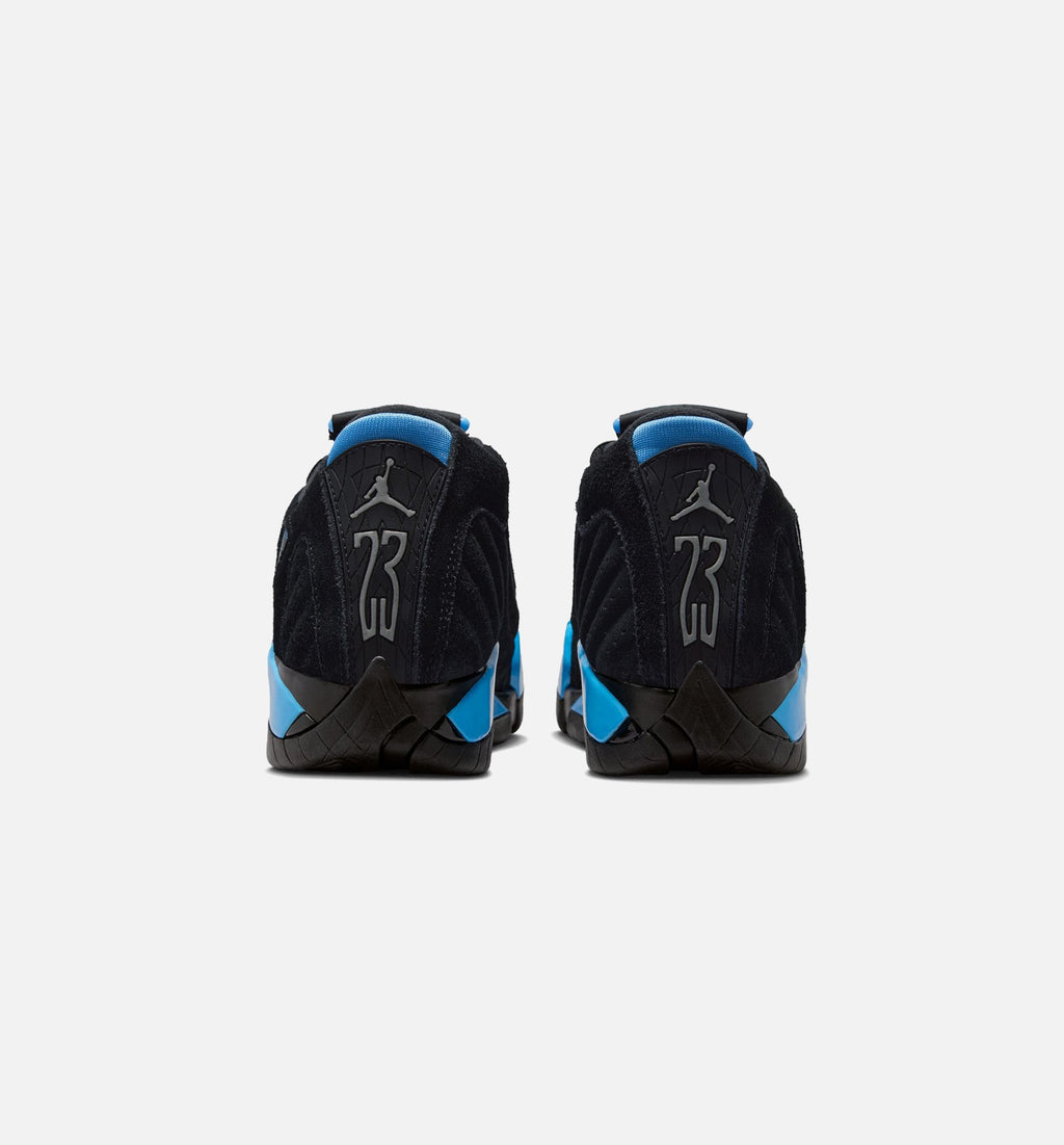 Air Jordan 14 Retro Black University Blue Grade School - Black/White/University Blue