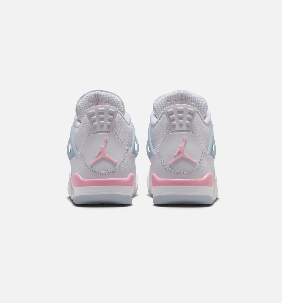Air Jordan 4 Retro Medium Soft Pink Grade School - White/Medium Soft Pink/Half Blue