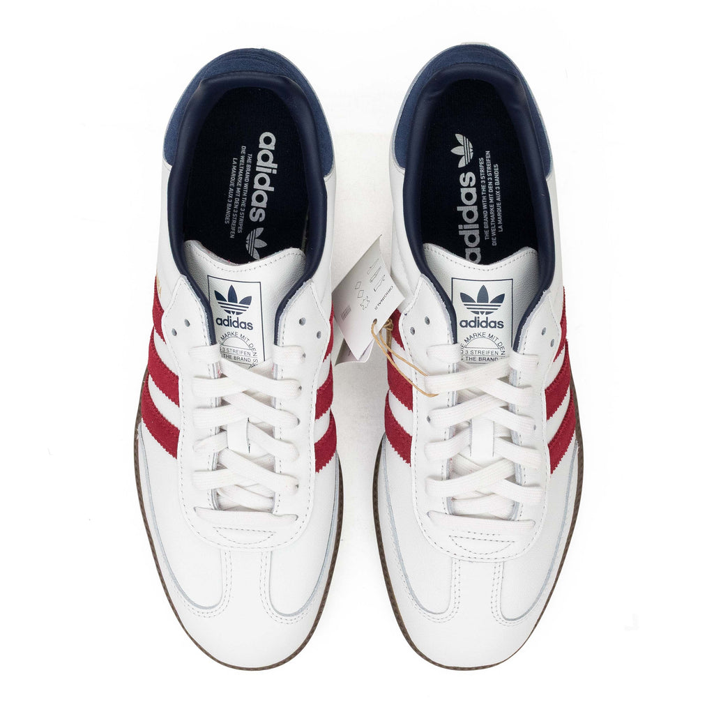 WHITE/RED/INDIGO SAMBA OG SNEAKERS