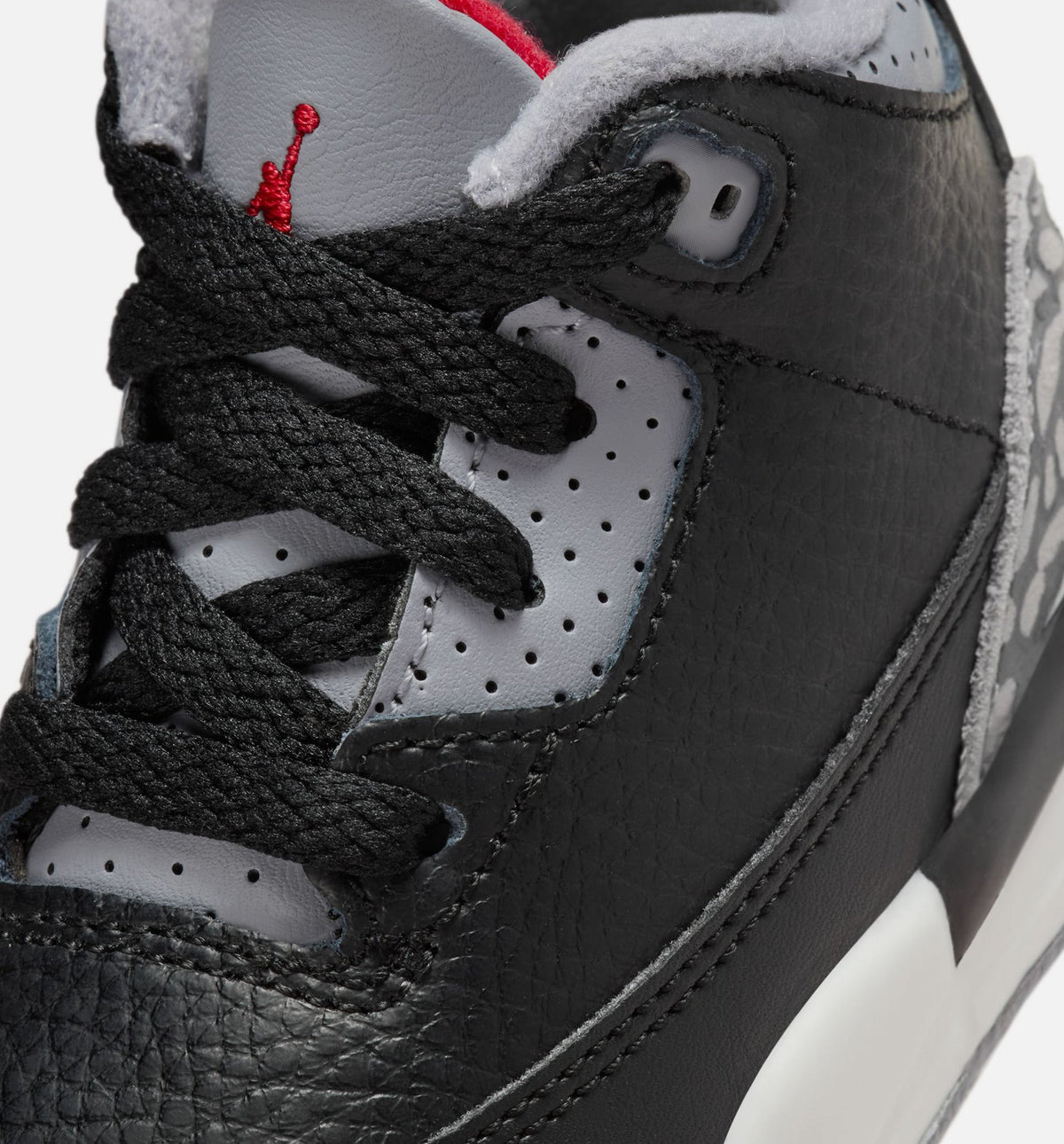Air Jordan 3 Retro Black Cement Infant/Toddler - Black/Fire Red/Cement Grey/Summit White