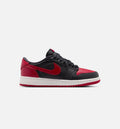 Air Jordan 1 Retro Low OG Banned Grade School - Black/Varsity Red/Summit White