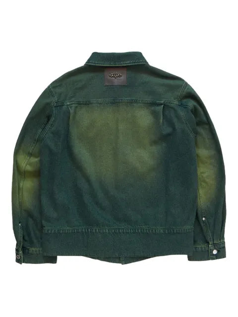Simone Rocha belted-waist denim jacket