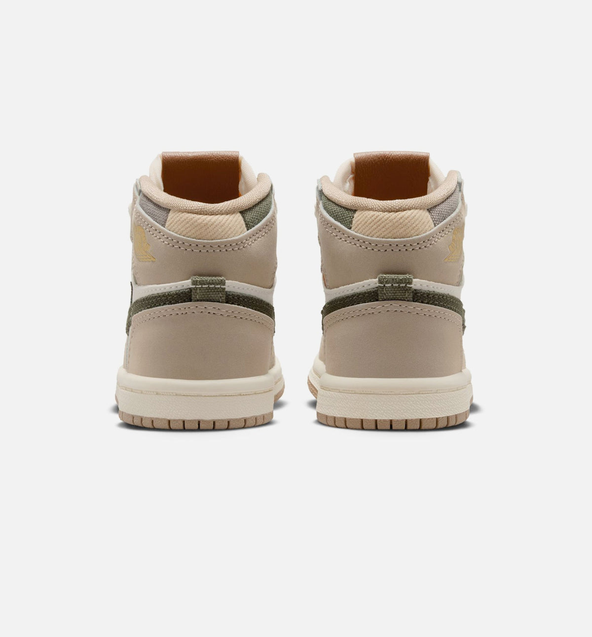 Air Jordan 1 Retro High OG Infant/Toddler - Khaki/Sail/Coconut Milk/Cargo Khaki