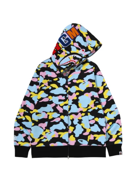 A BATHING APE® Shark Camo hoodie