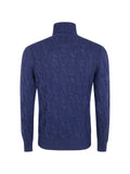 Barba cable-knit roll-neck sweater
