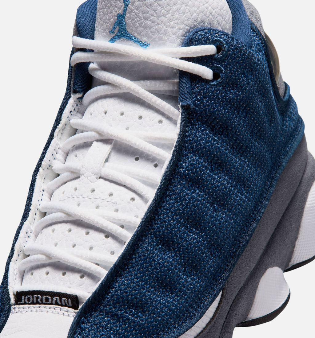 Air Jordan 13 Retro Navy and Flint Grey Grade School - Navy/University Blue/Flint Grey/White