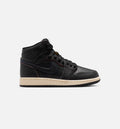 Air Jordan 1 Retro High OG Grade School - Black/Muslin