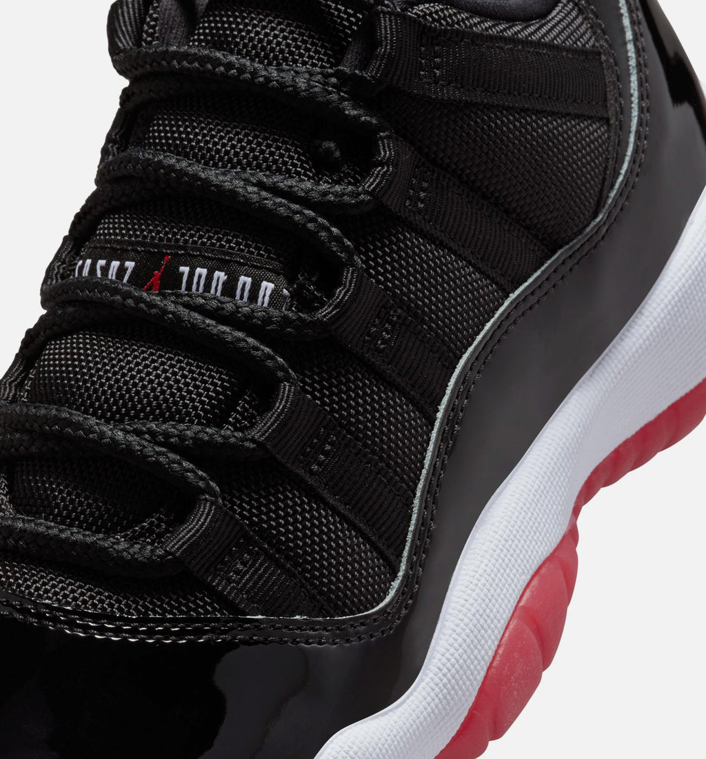 Air Jordan 11 Retro Bred Grade School - Black/Varsity Red/White