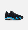 Air Jordan 14 Retro Black University Blue Grade School - Black/White/University Blue