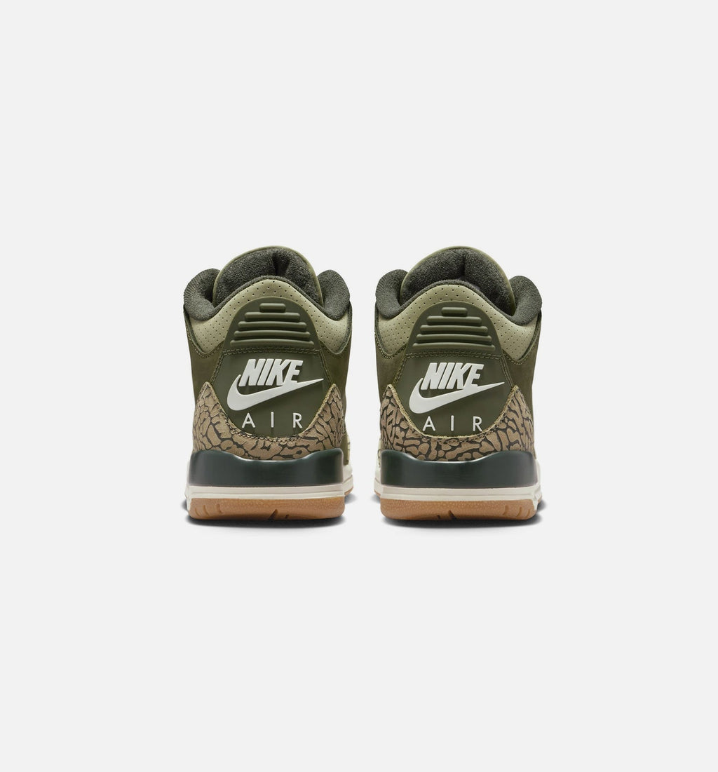 Air Jordan 3 Retro Medium Olive Grade School - Medium Olive/Sequoia/Neutral Olive/Sail