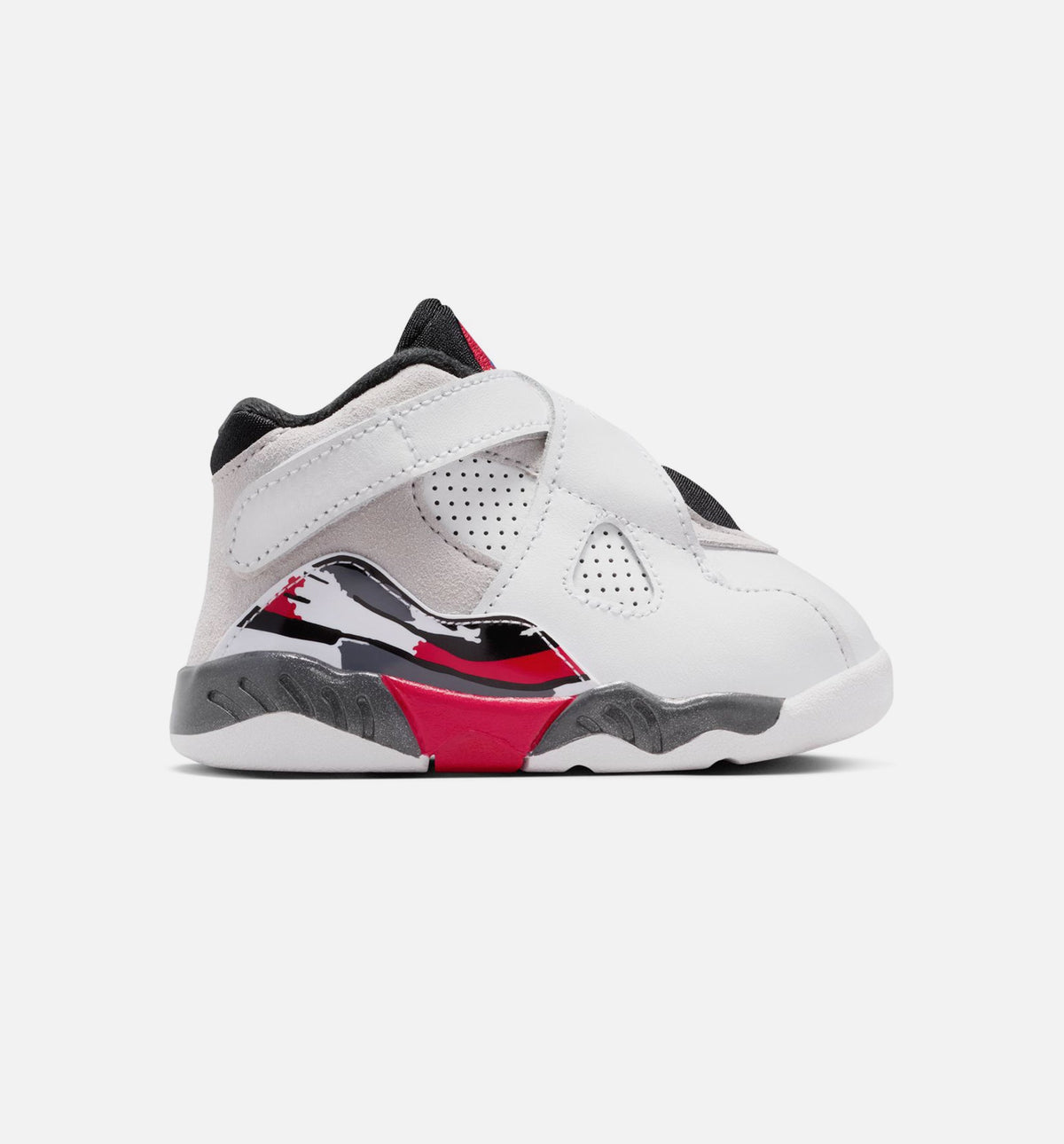 Air Jordan 8 Retro White and True Red Infant/Toddler - White/Black/True Red