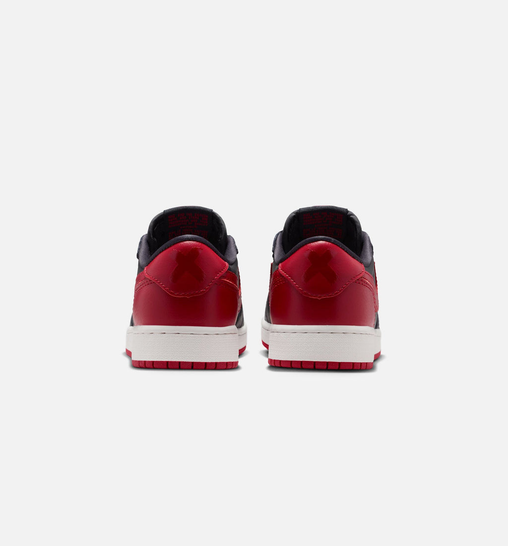 Air Jordan 1 Retro Low OG Banned Grade School - Black/Varsity Red/Summit White
