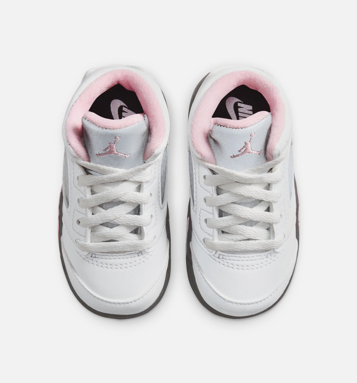 Air Jordan 5 Retro Medium Soft Pink Infant/Toddler - White/Black/Medium Soft Pink