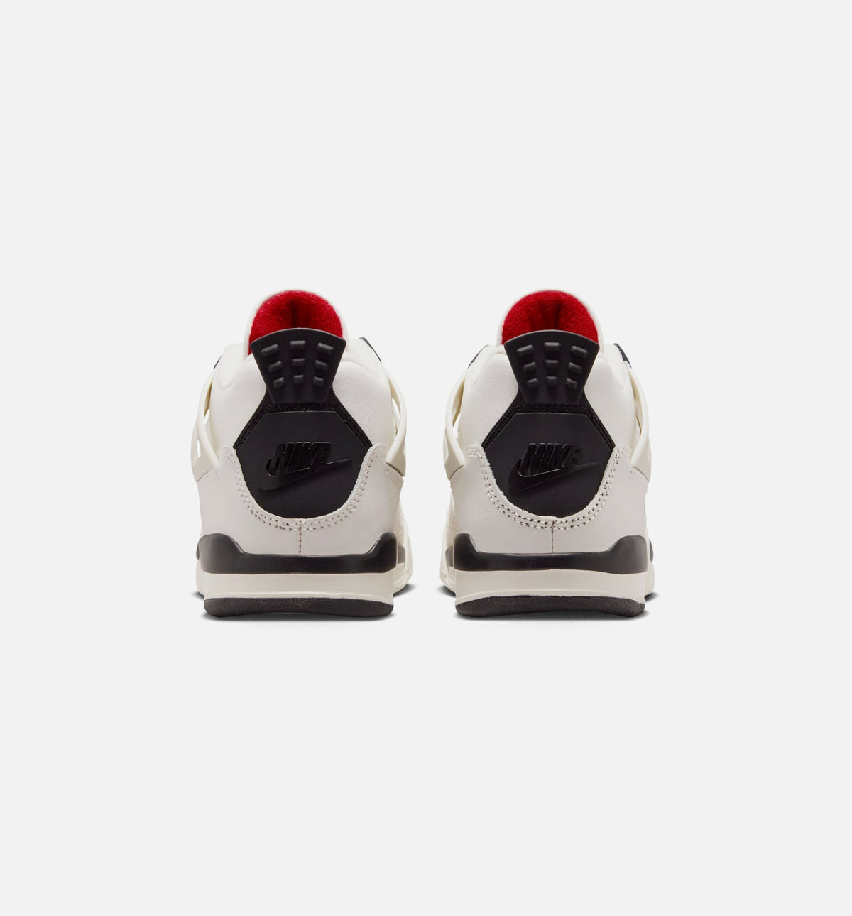 Air Jordan 4 Retro Flight Club Preschool - Sail/Black/University Red