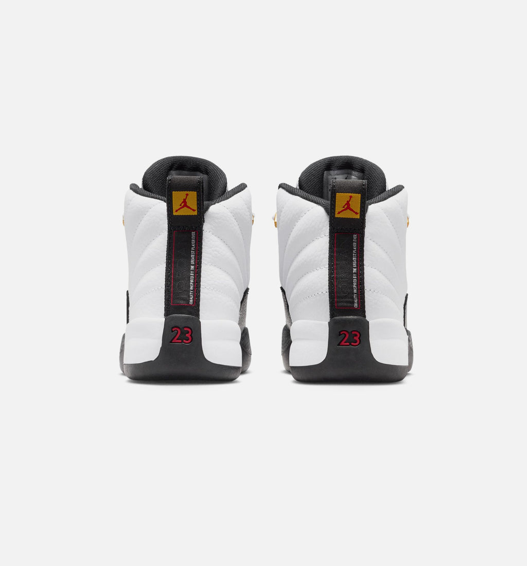 Air Jordan 12 Retro Taxi Infant/Toddler - White/Black/Taxi