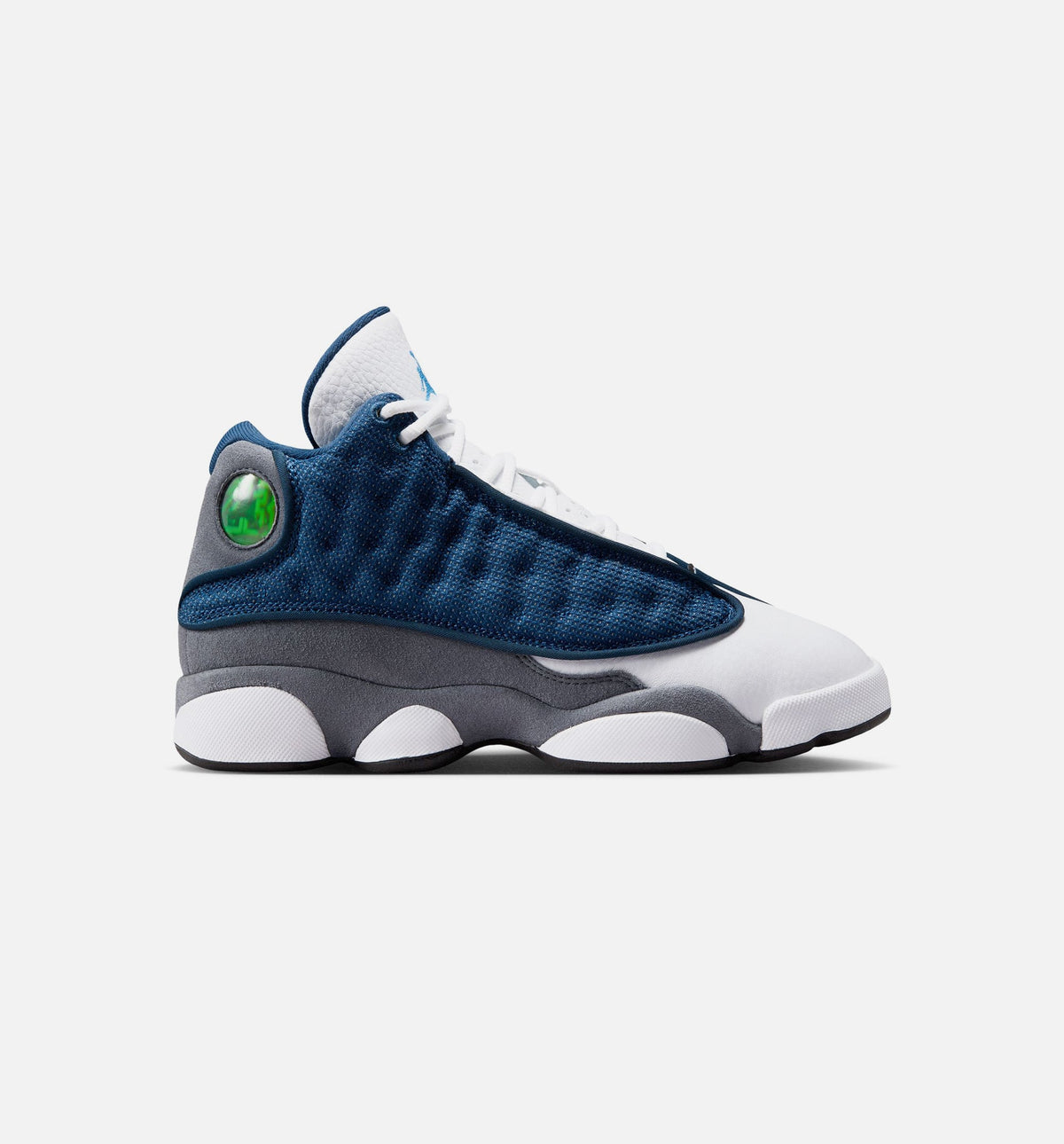 Air Jordan 13 Retro Navy and Flint Grey Grade School - Navy/University Blue/Flint Grey/White
