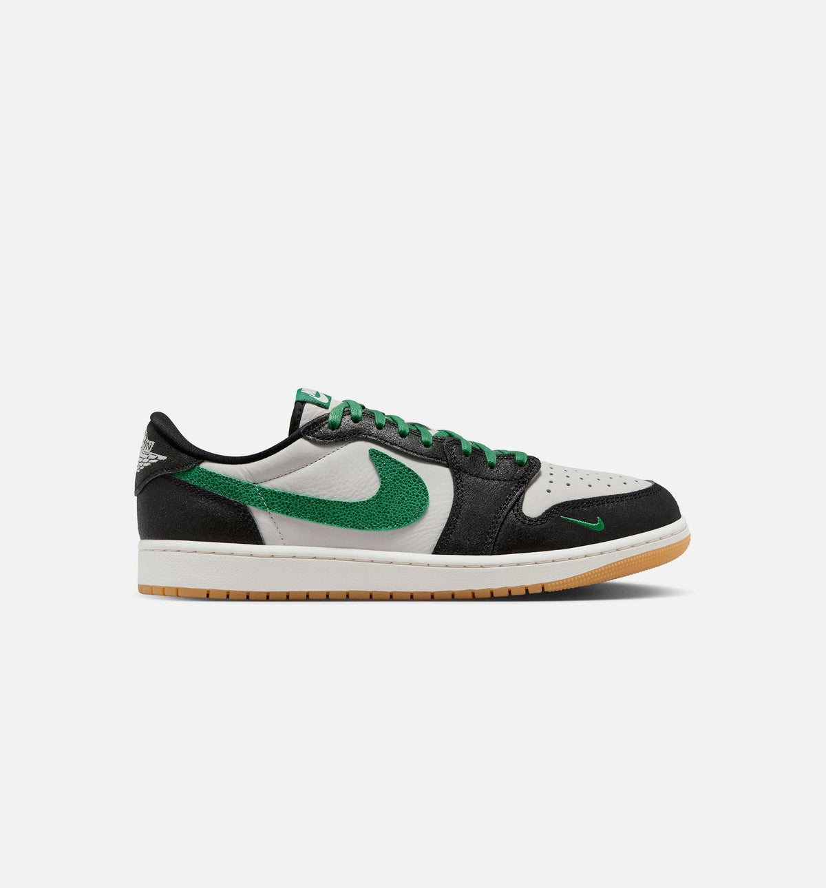 Air Jordan 1 Retro Low OG Men's Lifestyle Shoe - Phantom/Pine Green/Black