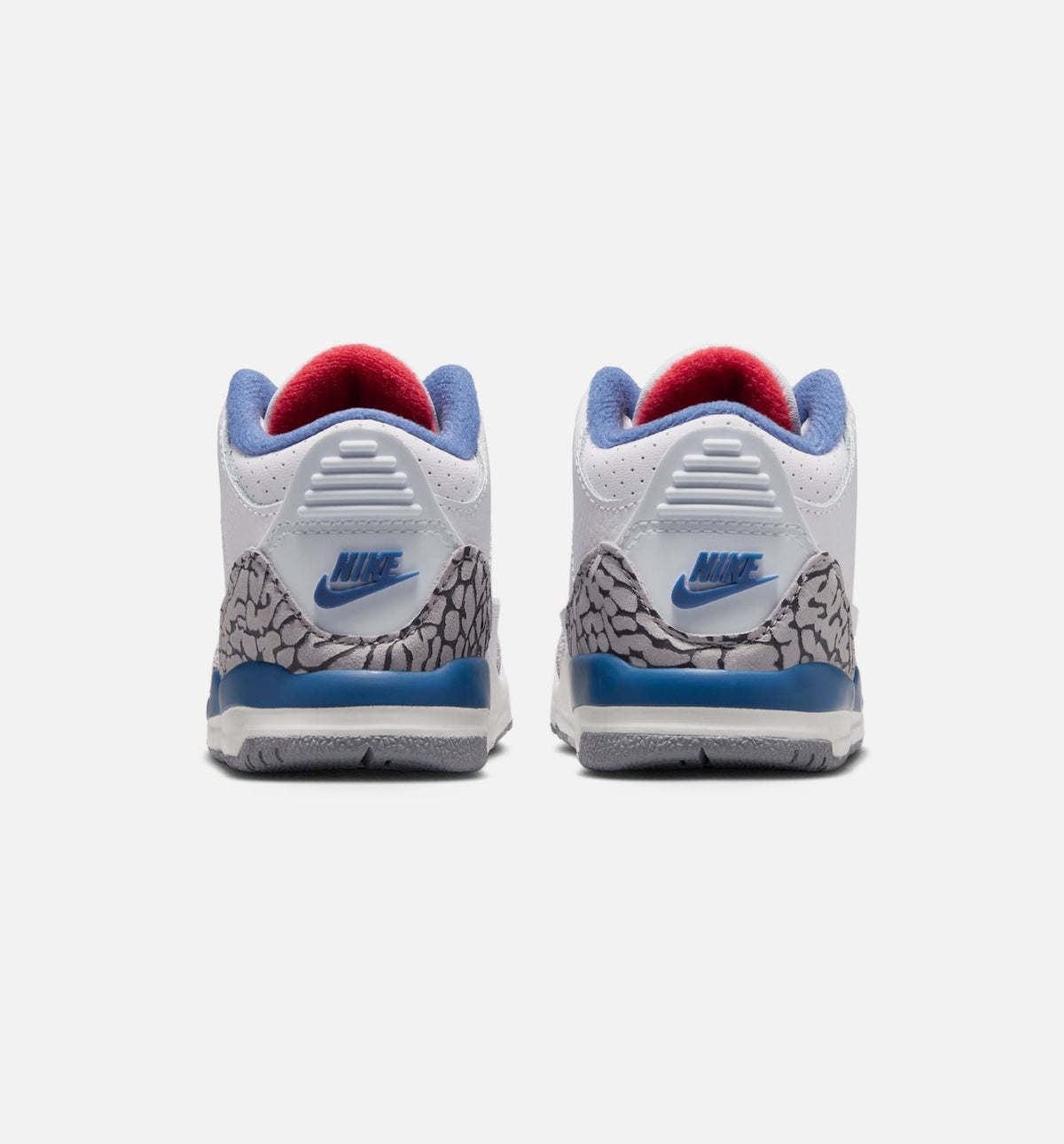 Air Jordan 3 Retro OG True Blue Infant/Toddler - White/Fire Red/True Blue