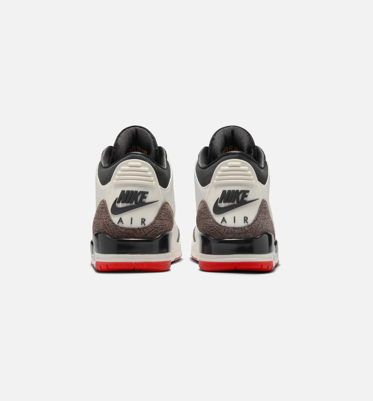 Air Jordan 3 Retro Men's Lifestyle Shoe - Sail/Black/University Red/Pale Ivory