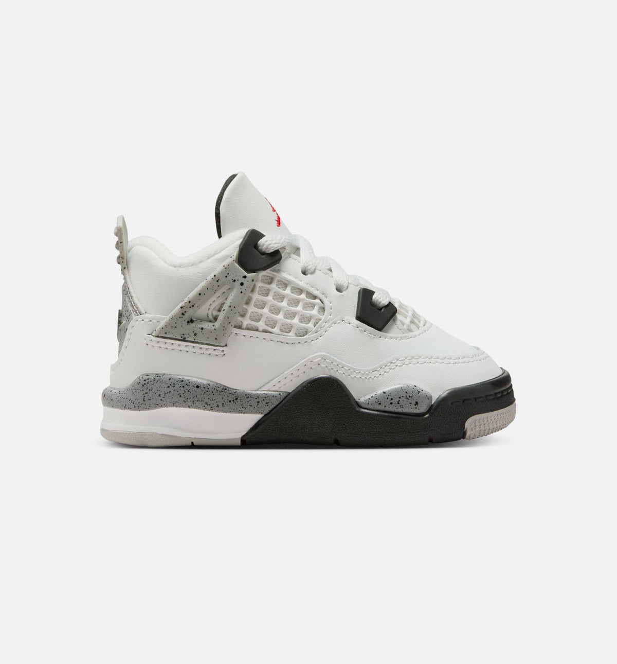 Air Jordan 4 Retro White Cement Infant/Toddler - Summit White/Fire Red/Cement Grey/Black