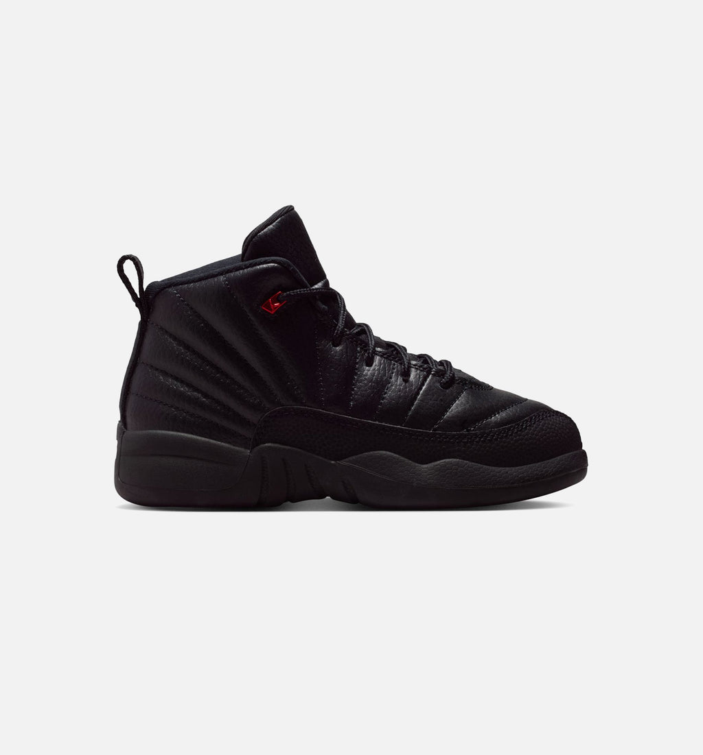 Air Jordan 12 Retro Bloodline Preschool - Black/Varsity Red