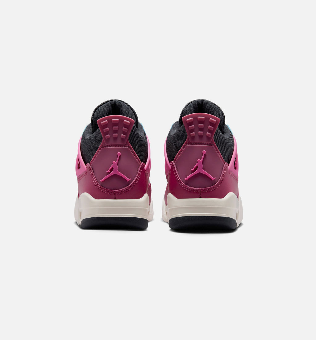 Air Jordan 4 Retro She's A Star Grade School - Sweet Beet/Desert Pink/Off Noir/Chalk