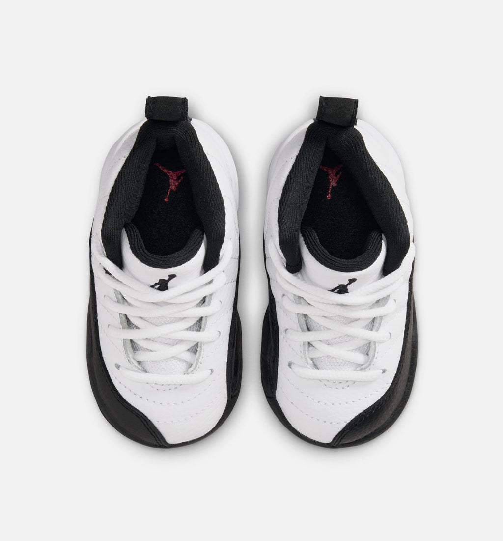 Air Jordan 12 Retro Taxi Infant/Toddler - White/Black/Taxi