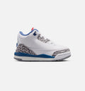 Air Jordan 3 Retro OG True Blue Infant/Toddler - White/Fire Red/True Blue