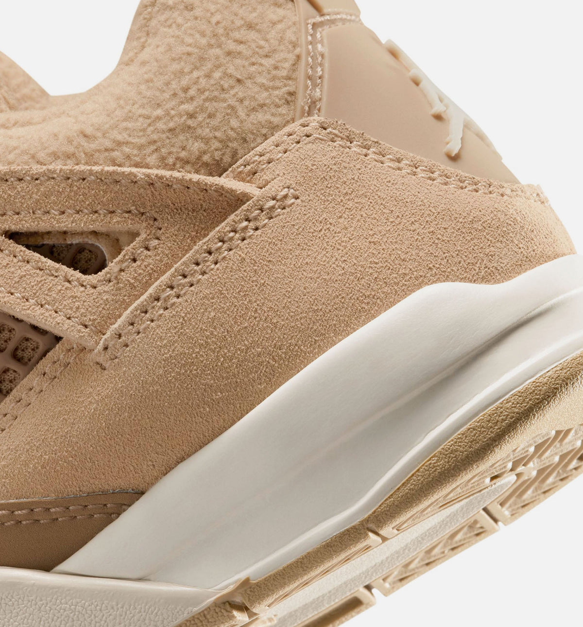 Air Jordan 4 Retro Cozy Girl Preschool - Hemp/Light Orewood Brown