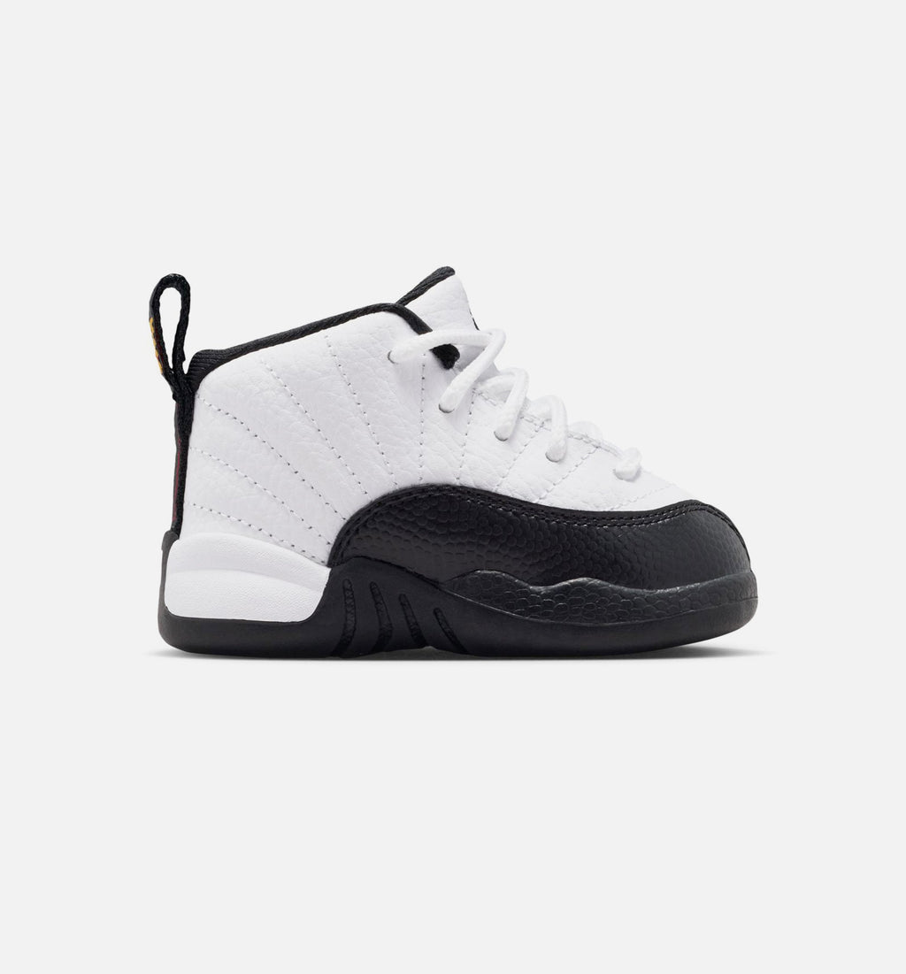 Air Jordan 12 Retro Taxi Infant/Toddler - White/Black/Taxi