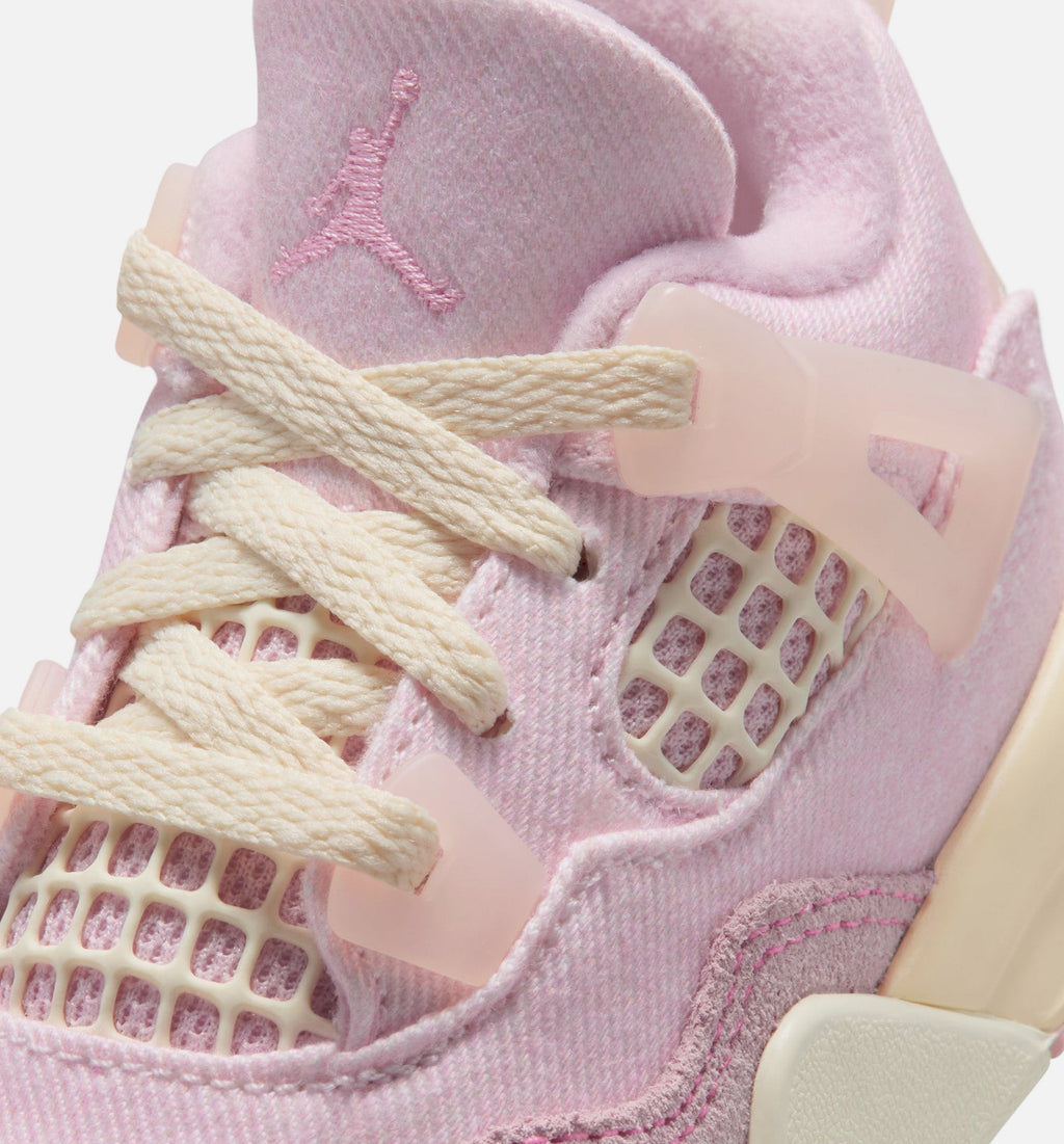 Air Jordan 4 Retro Pink Pearl & Iced Carmine Infant/Toddler - Iced Carmine/Coconut Milk/Anthracite/Muslin/Pinksicle