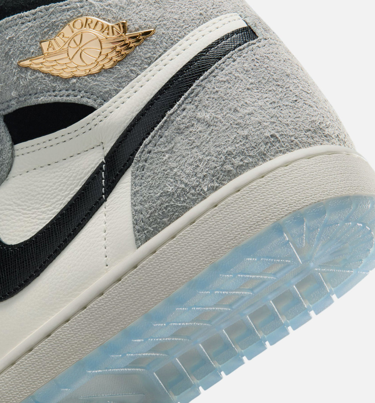 Air Jordan 1 Retro High OG Men's Lifestyle Shoe - Cool Grey/Black/Sail/Game Royal/White