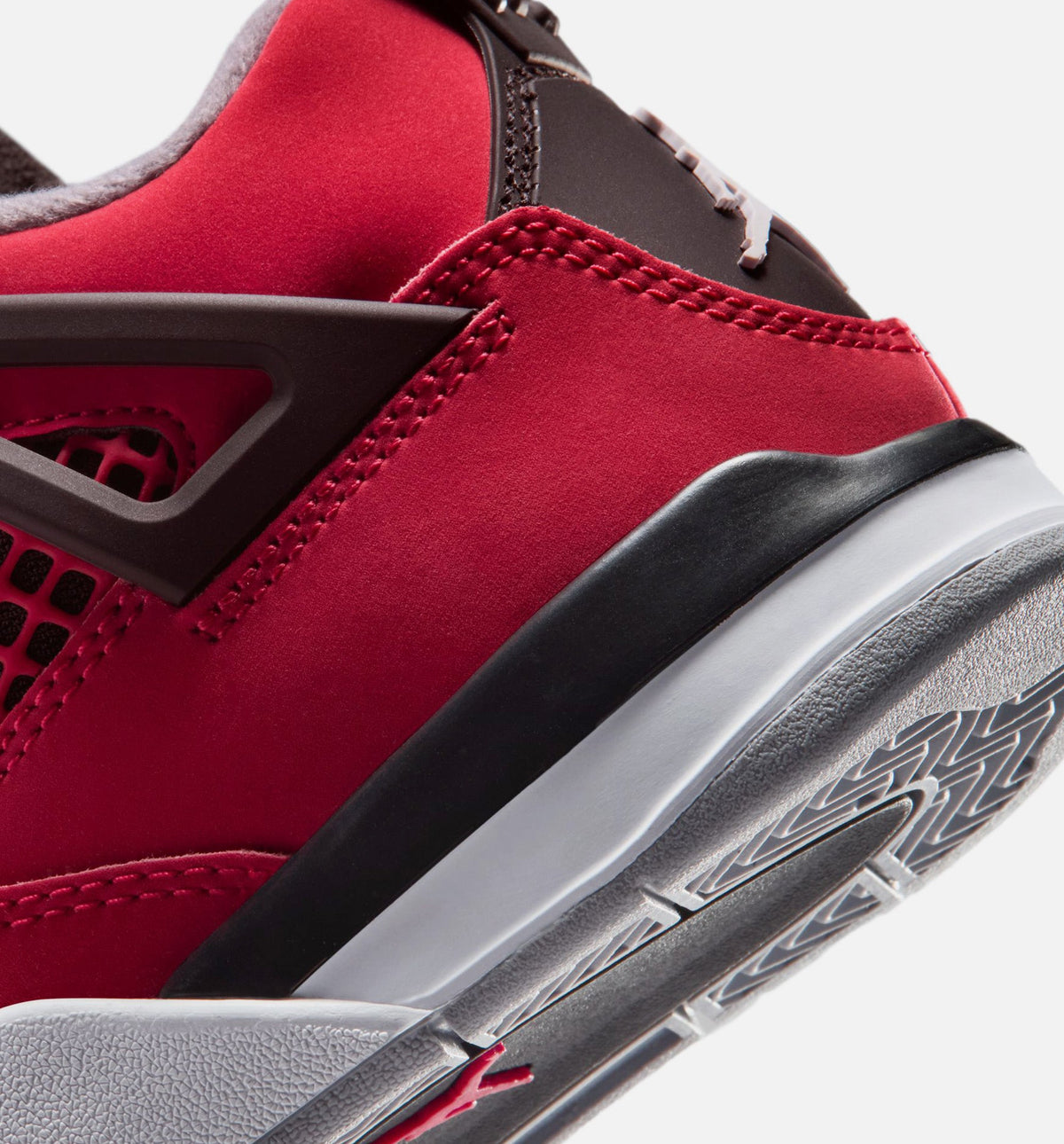 Air Jordan 4 Retro Toro Bravo Preschool - Fire Red/White/Black/Cement Grey