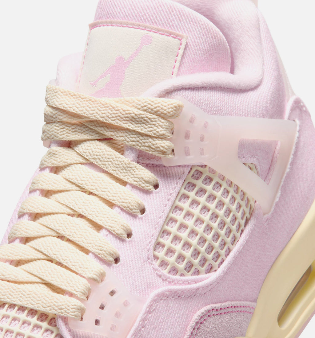 Air Jordan 4 Retro Pink Pearl & Iced Carmine Women's Lifestyle Shoe - Pearl Pink/Iced Carmine/Coconut Milk