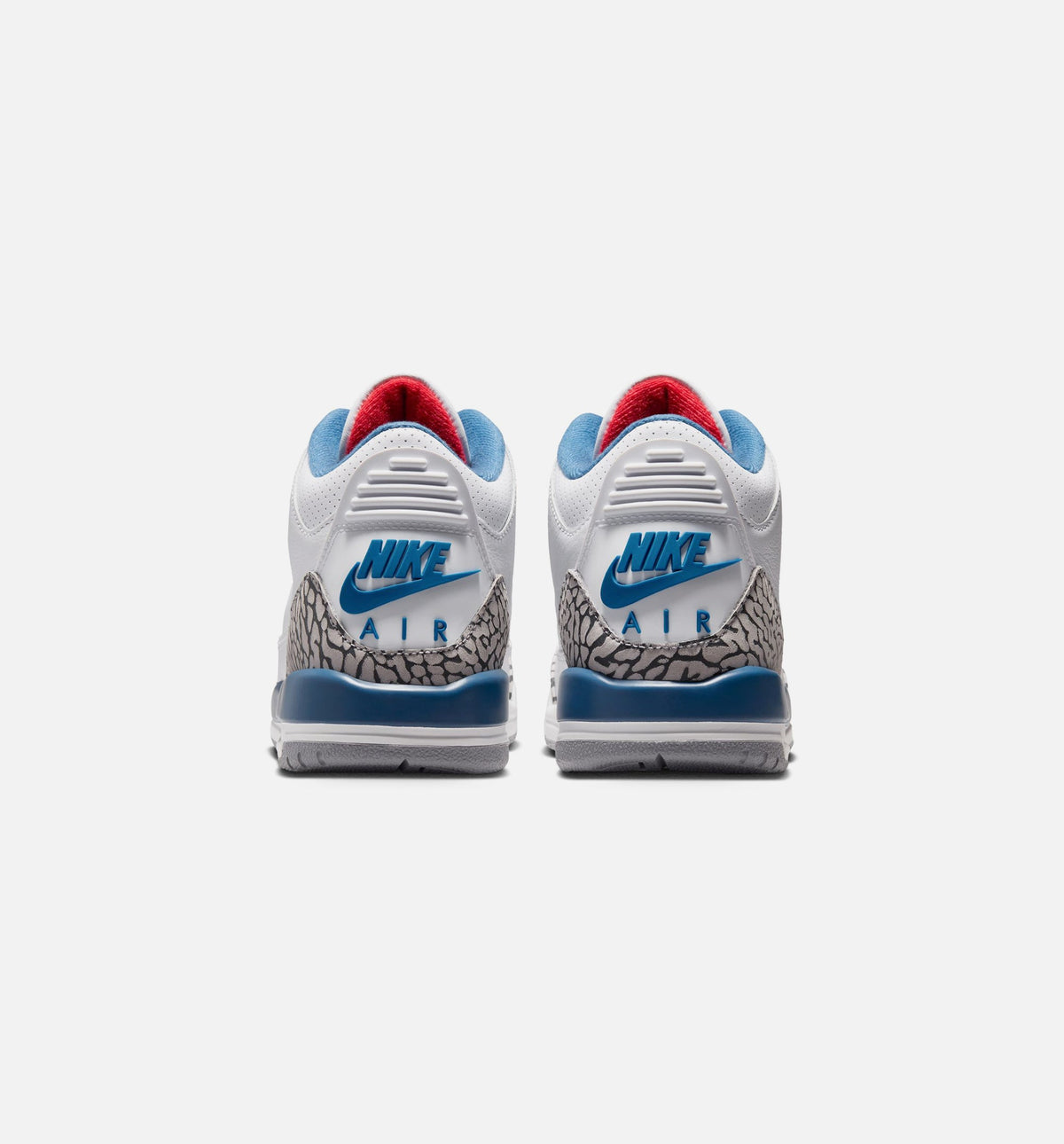 Air Jordan 3 Retro OG True Blue Grade School - White/Fire Red/True Blue