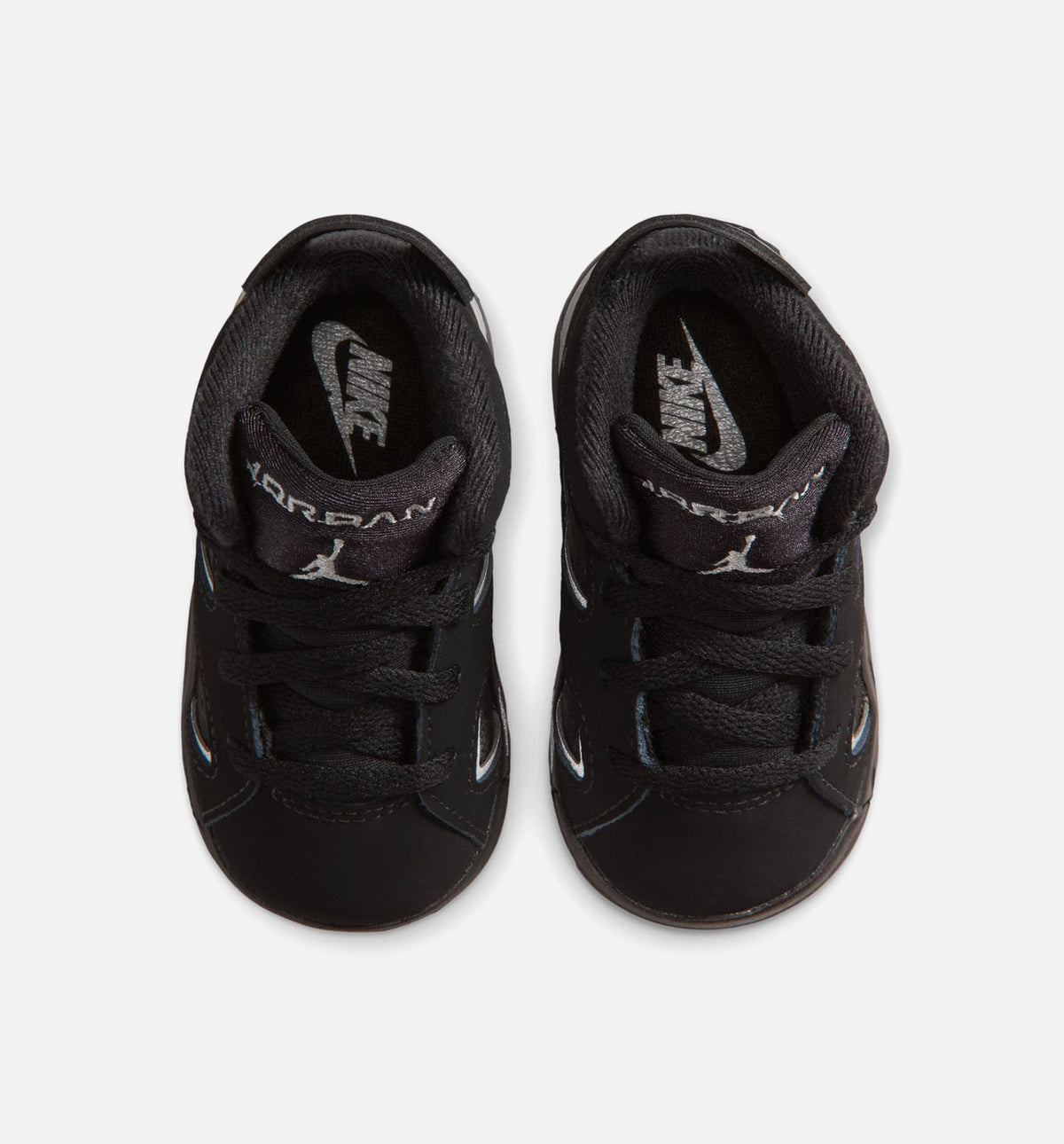 Air Jordan 6 Cap & Gown Infant/Toddler - Black/Reflective Silver