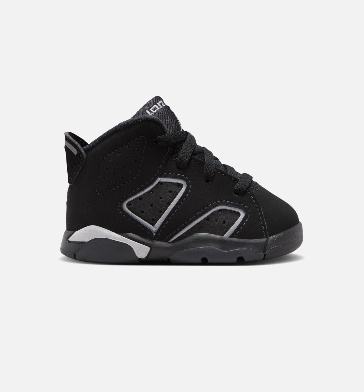 Air Jordan 6 Cap & Gown Infant/Toddler - Black/Reflective Silver