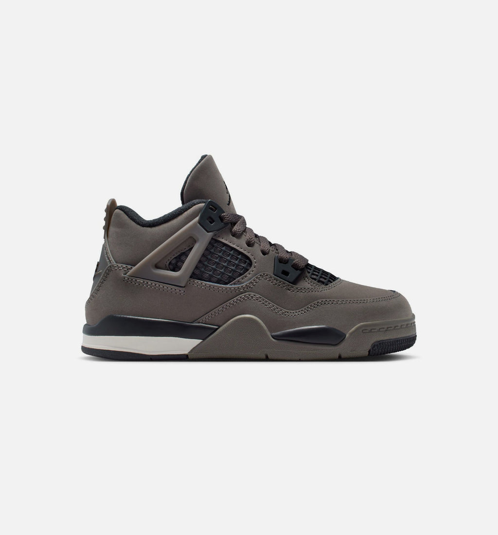 Air Jordan 4 Retro Cave Stone Preschool - Cave Stone/Black/Moon Particle