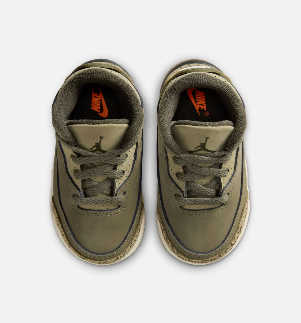 Air Jordan 3 Retro Medium Olive Infant/Toddler - Medium Olive/Sequoia/Neutral Olive/Sail