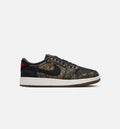 Air Jordan 1 Retro Low OG Laser Grade School - Black/Varsity Red/Summit White