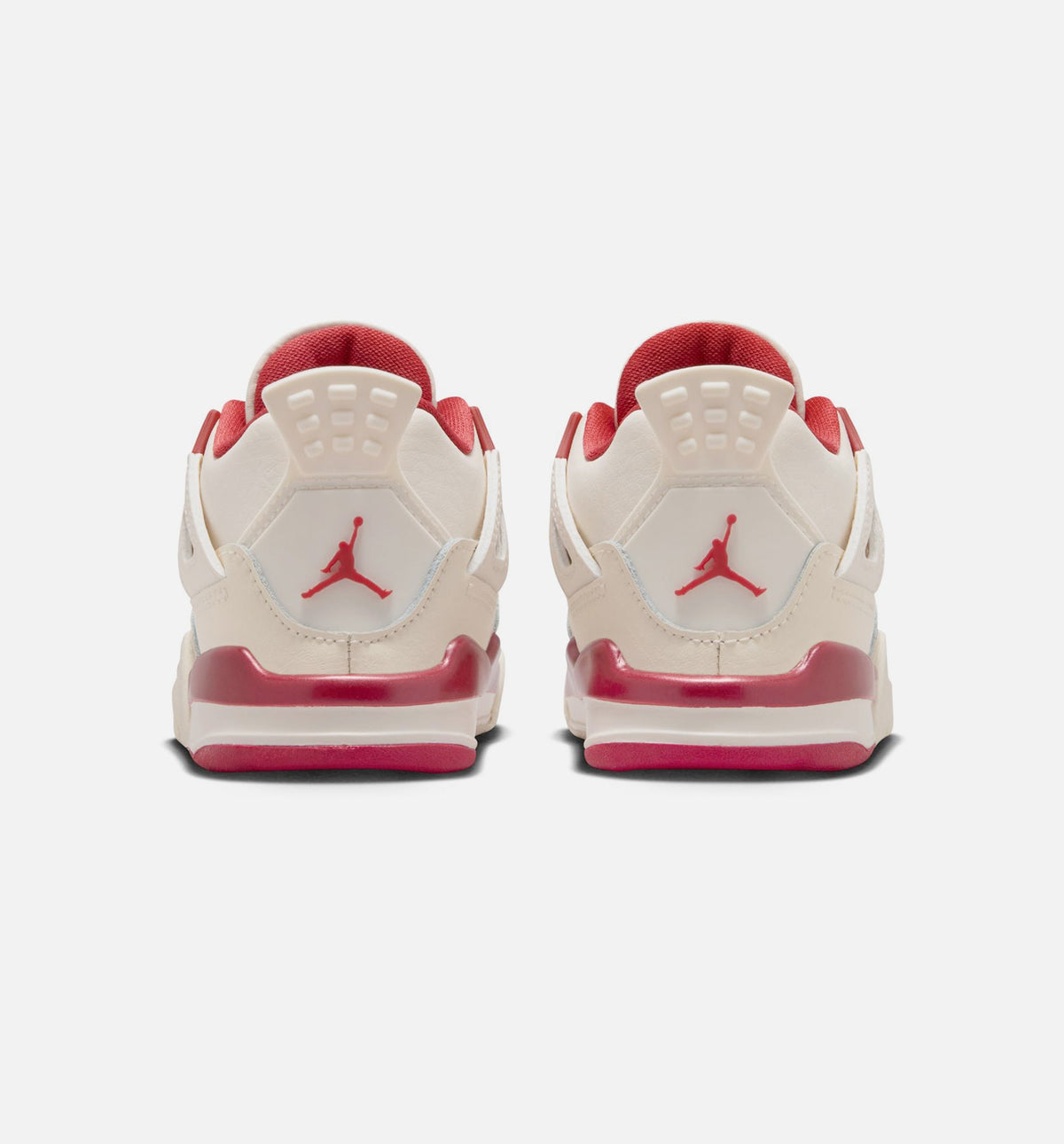 Air Jordan 4 Retro Valentine's Day Infant/Toddler - Pale Ivory/Sierra Red/Tough Red