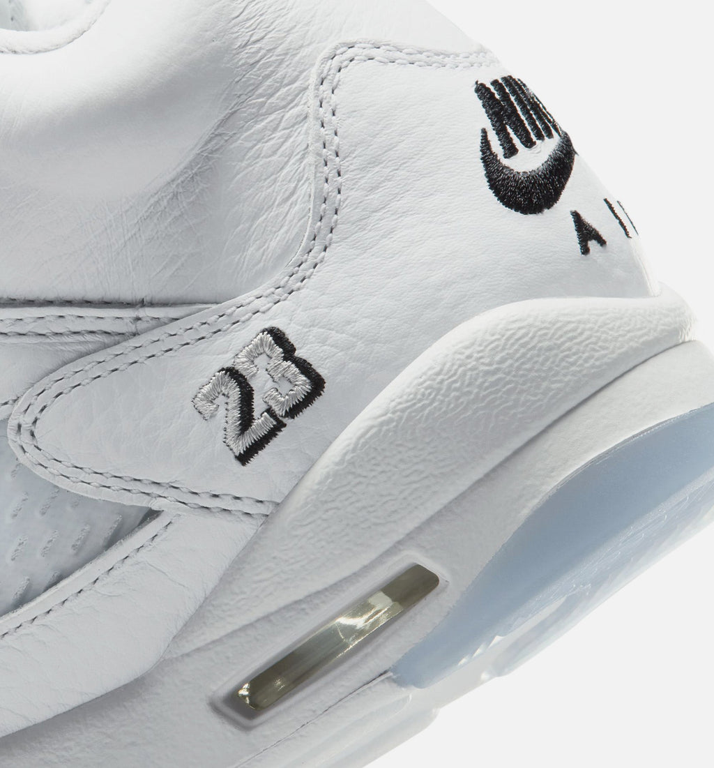 Air Jordan 5 Retro OG White Metallic Grade School - White/Black/Metallic Silver