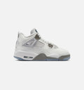Air Jordan 4 Retro Blue Chill Grade School - Photon Dust/Blue Chill/Flat Pewter/White/Blue Tint