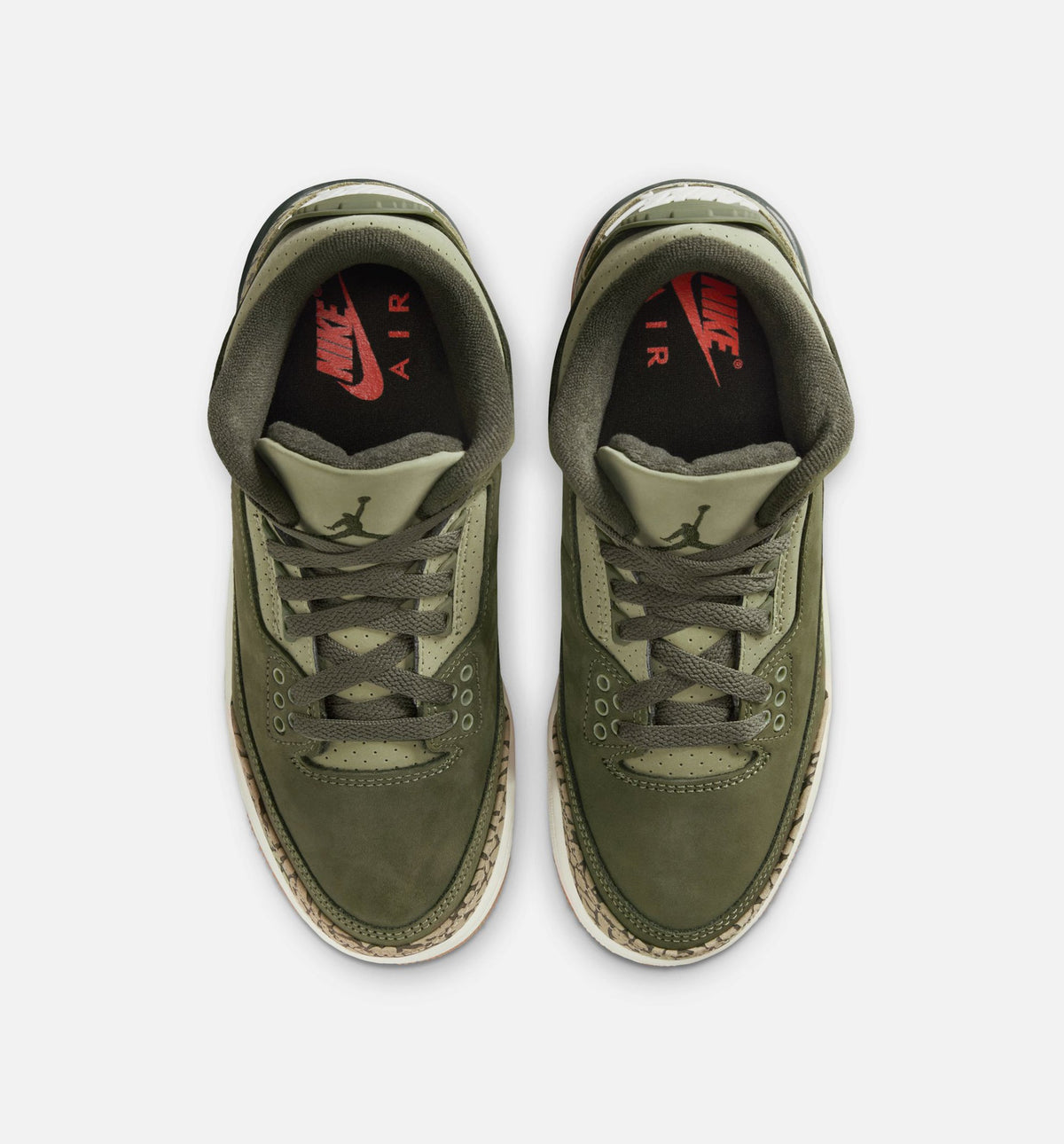 Air Jordan 3 Retro Medium Olive Grade School - Medium Olive/Sequoia/Neutral Olive/Sail