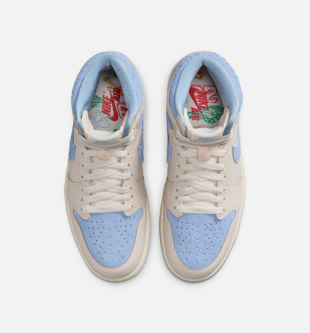 Air Jordan 1 Retro High OG Women's - Pale Ivory/Psychic Blue/Coconut Milk