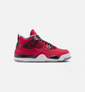 Air Jordan 4 Retro Toro Bravo Preschool - Fire Red/White/Black/Cement Grey