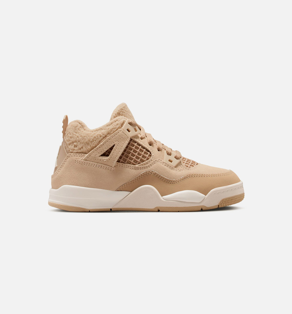 Air Jordan 4 Retro Cozy Girl Preschool - Hemp/Light Orewood Brown